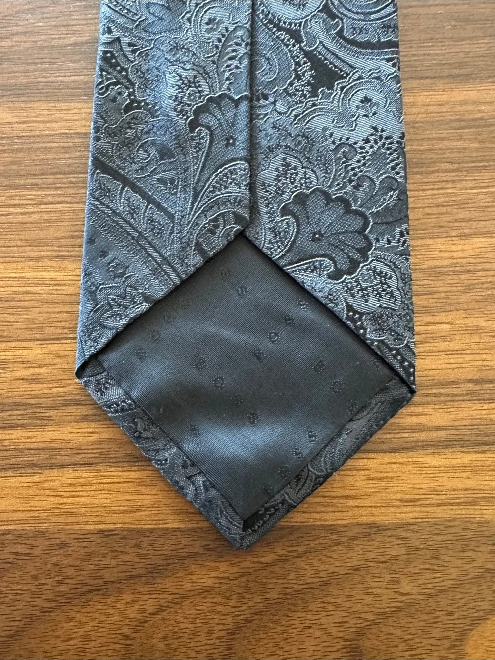 Hugo Boss Black Paisley Silk Tie